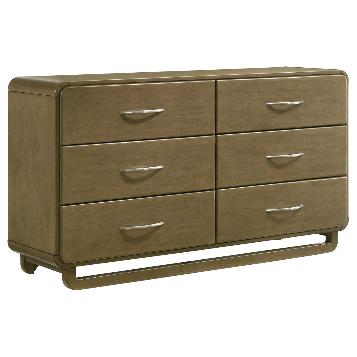 Amsbury Nutmeg 6-Drawer Dresser Cabinet