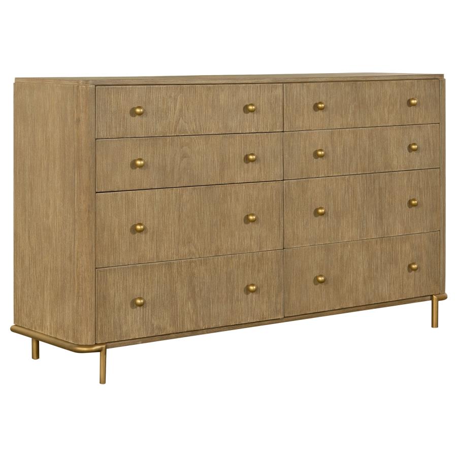 Arini 8-Drawer Dresser Sand Wash