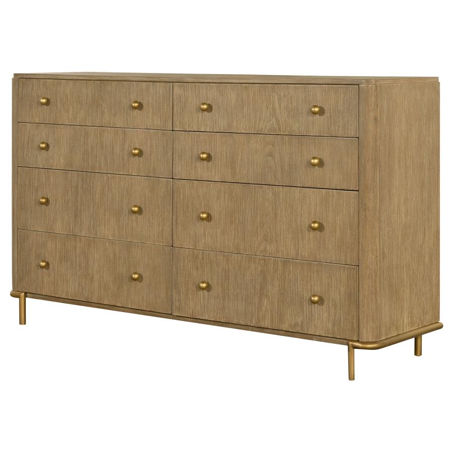 Arini 8-Drawer Dresser Sand Wash