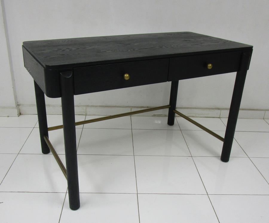 Arini 2-drawer Vanity Desk Makeup Table Black
