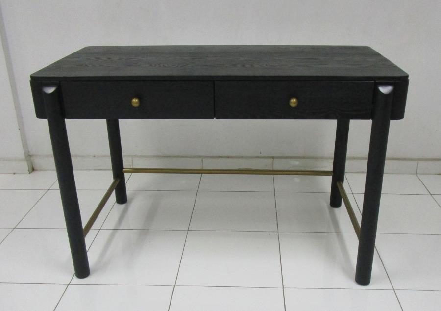 Arini 2-drawer Vanity Desk Makeup Table Black