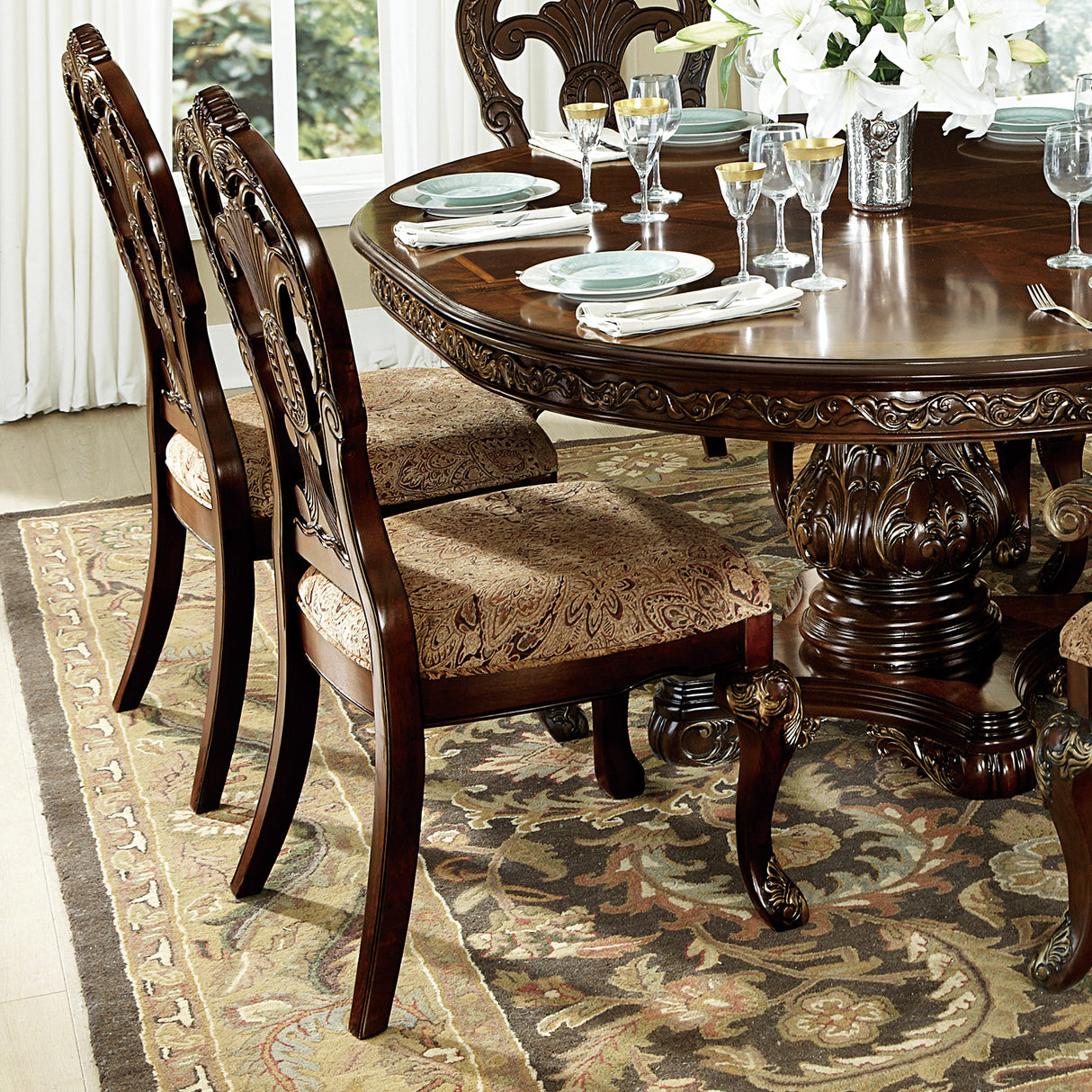 Deryn Park Cherry Side Chair