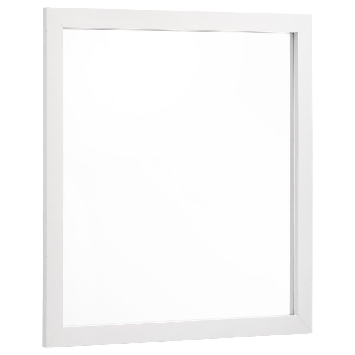 Kendall Square Dresser Mirror White