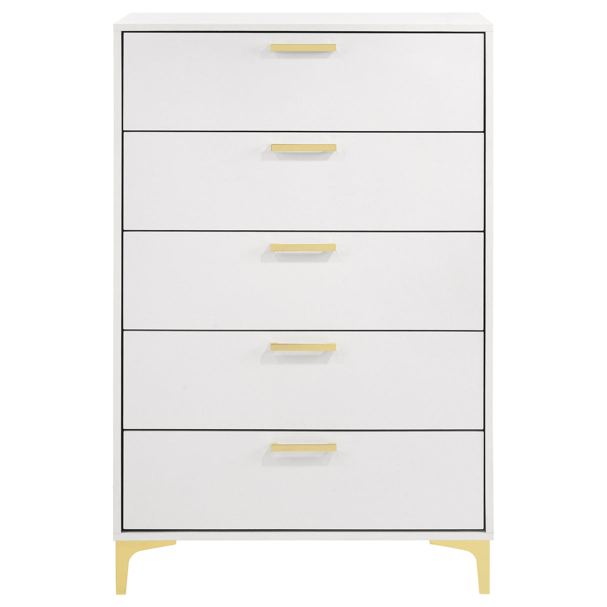 Kendall 5-Drawer Chest White