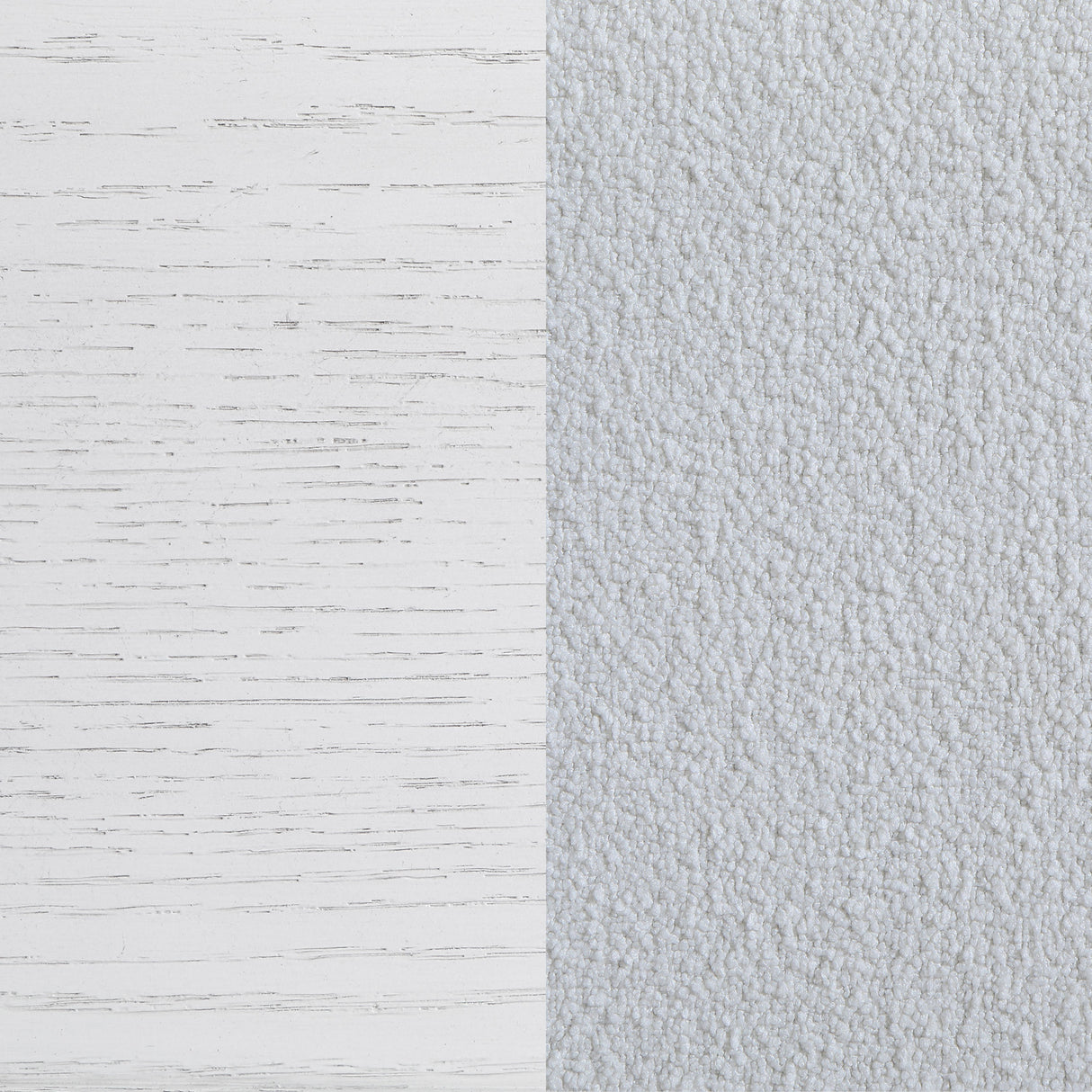 Marielle Distressed White California King Panel Bed