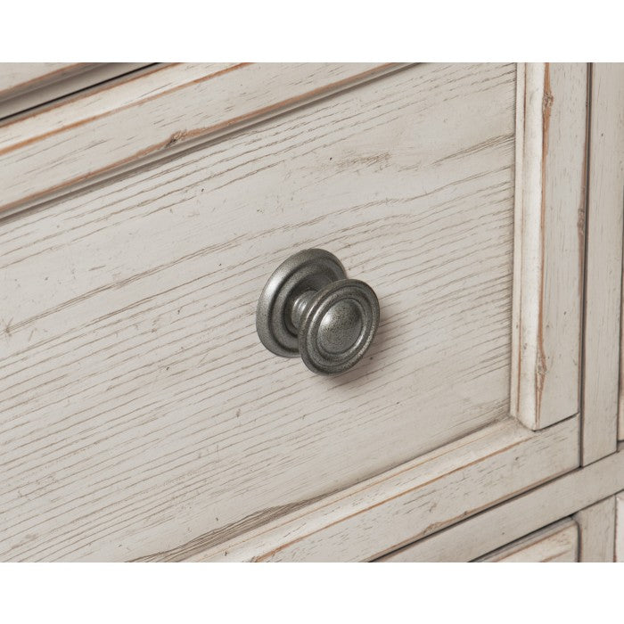 Bethel Wire Brushed White Dresser