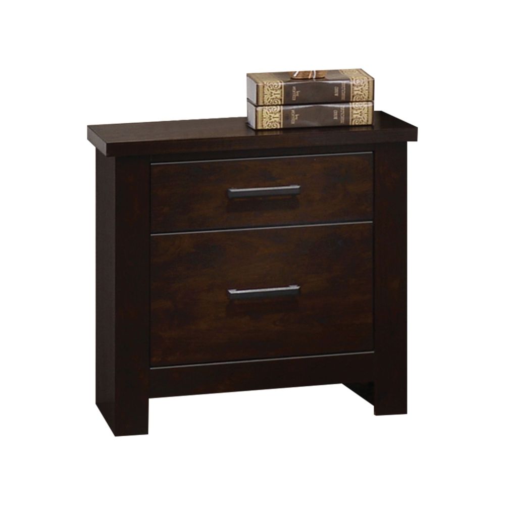 Panang Mahogany Finish Nightstand