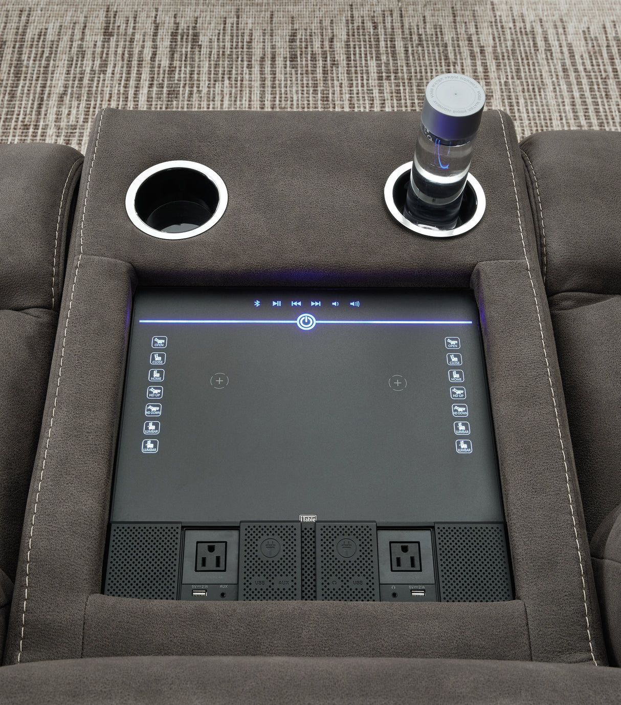 Hoopster Gunmetal Console with Touchscreen