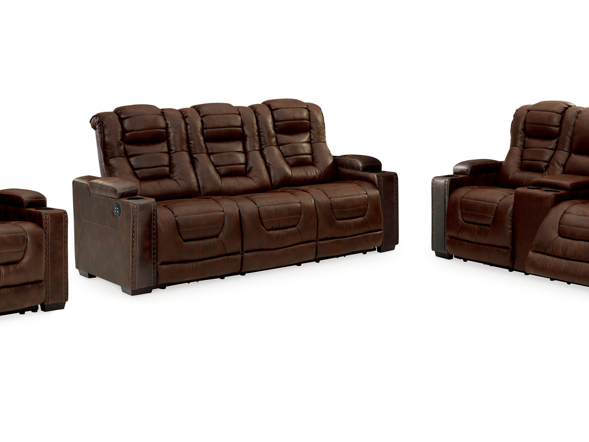 Owner'S Box Thyme Power Reclining Sofa, Loveseat And Recliner