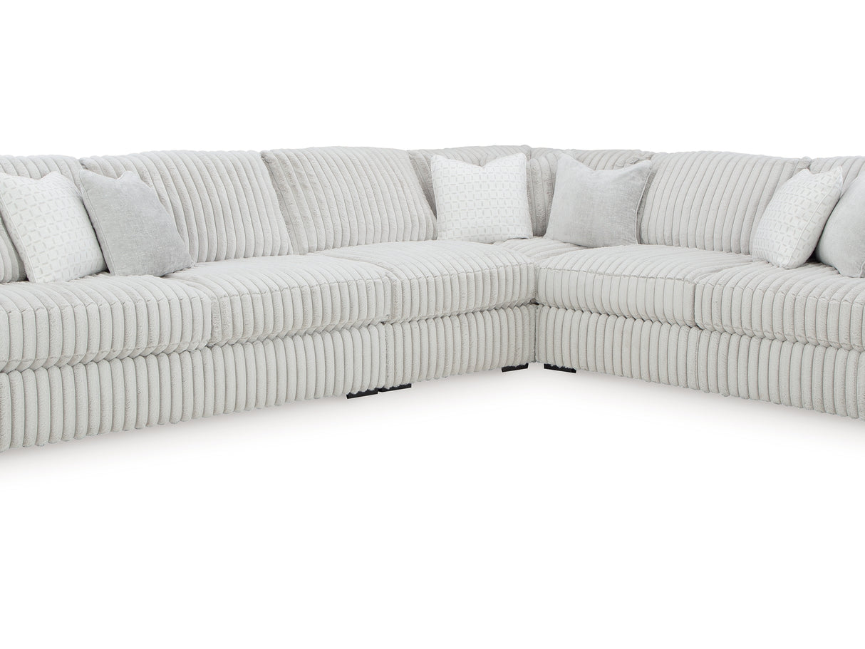 Stupendous Alloy 4-Piece Sectional