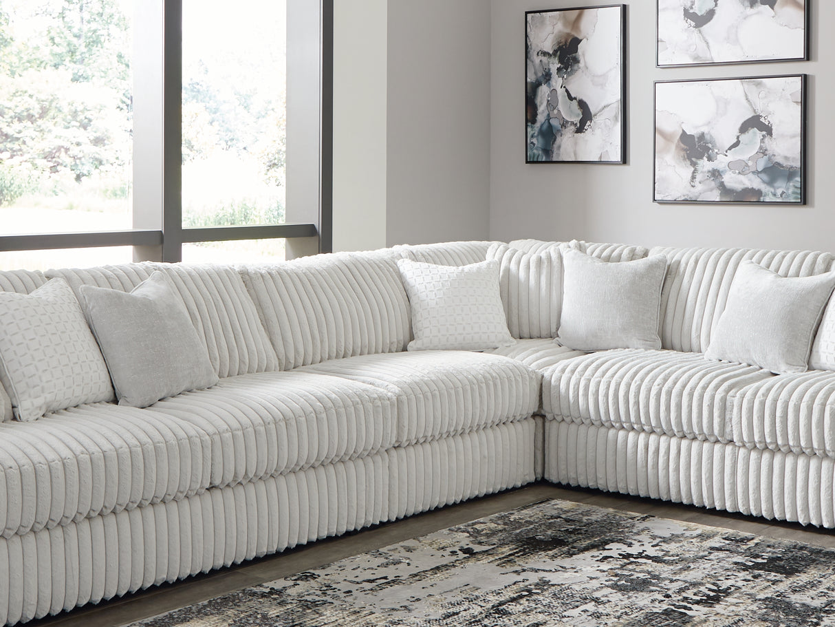 Stupendous Alloy 4-Piece Sectional
