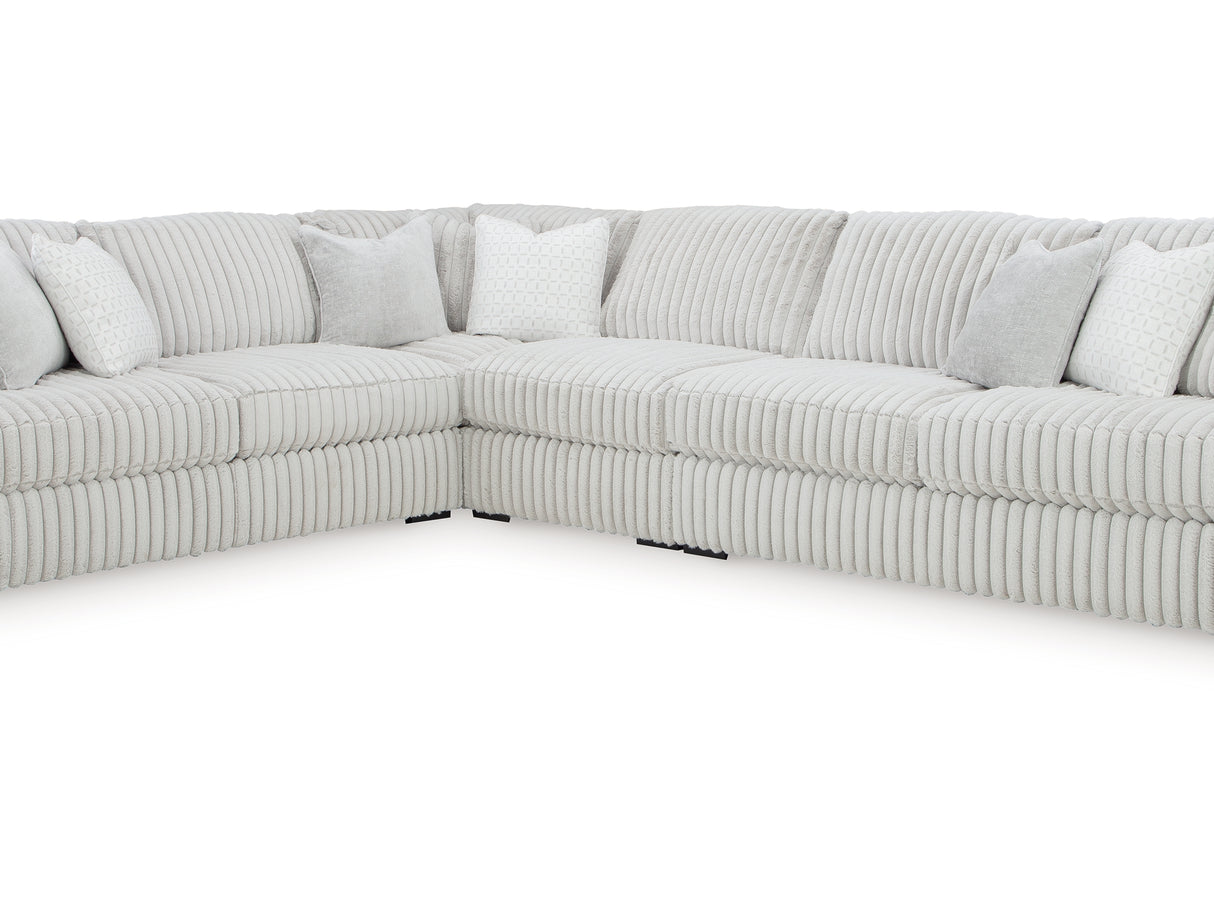 Stupendous Alloy 4-Piece Sectional