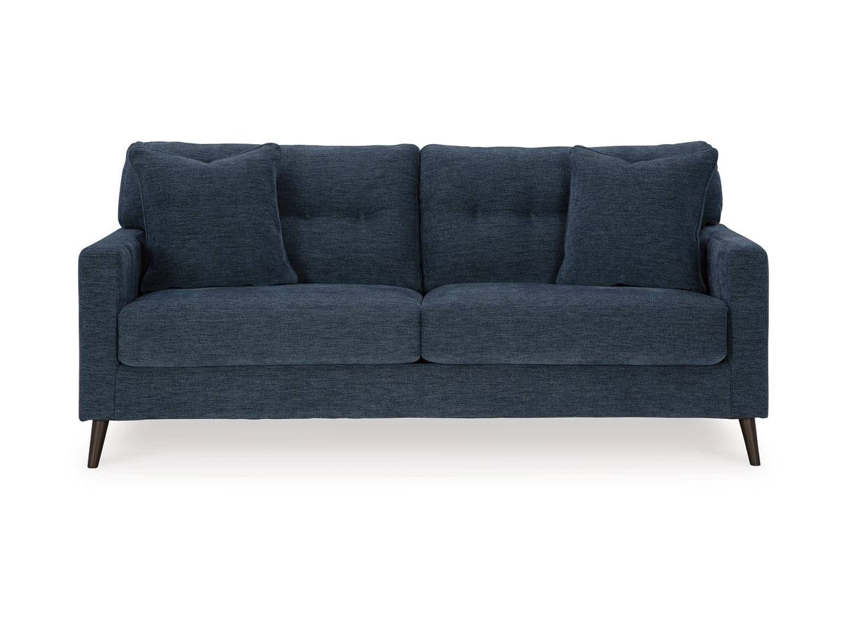 Bixler Navy Sofa And Right-Arm Facing Chaise