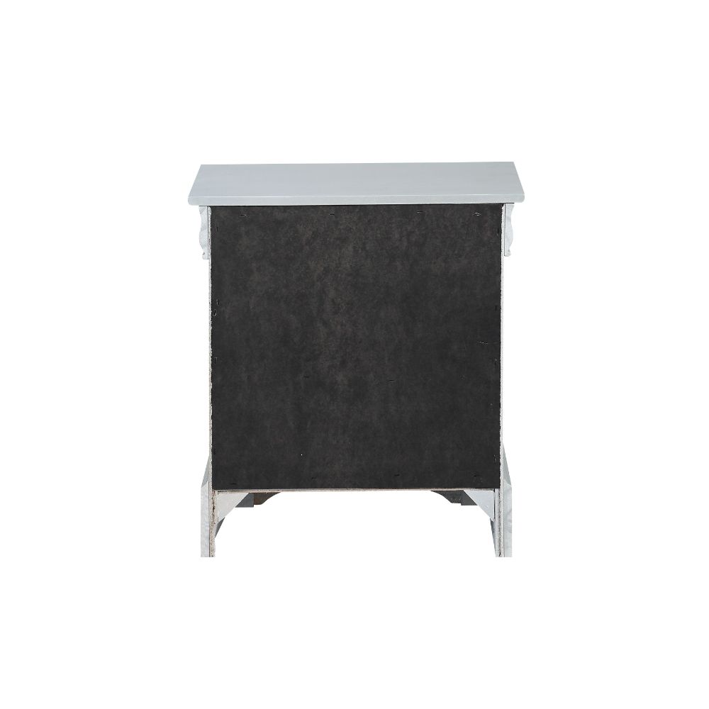 Louis Platinum Finish Philippe Nightstand