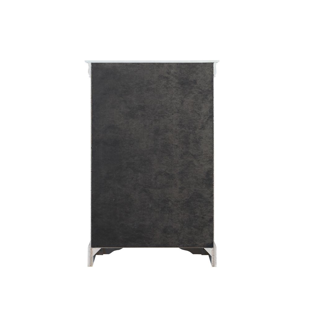 Louis Platinum Finish Philippe Chest