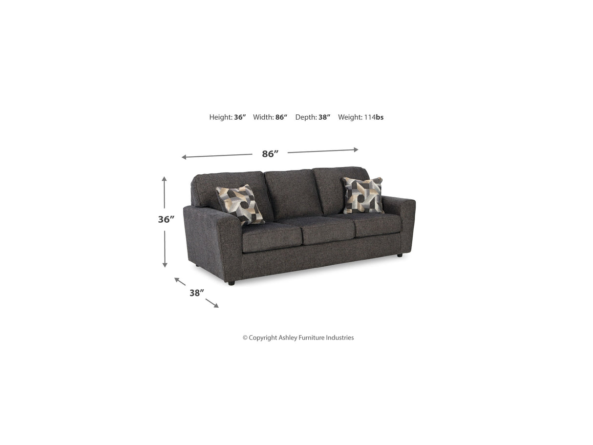 Cascilla Slate Sofa And Chair