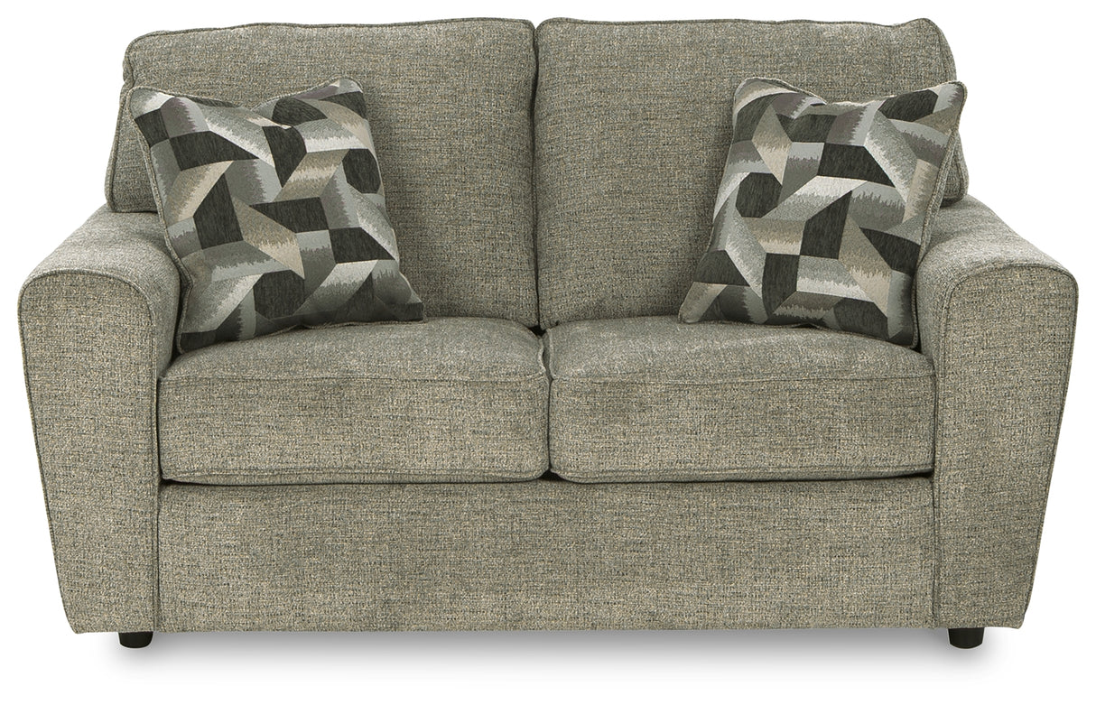 Cascilla Pewter Loveseat