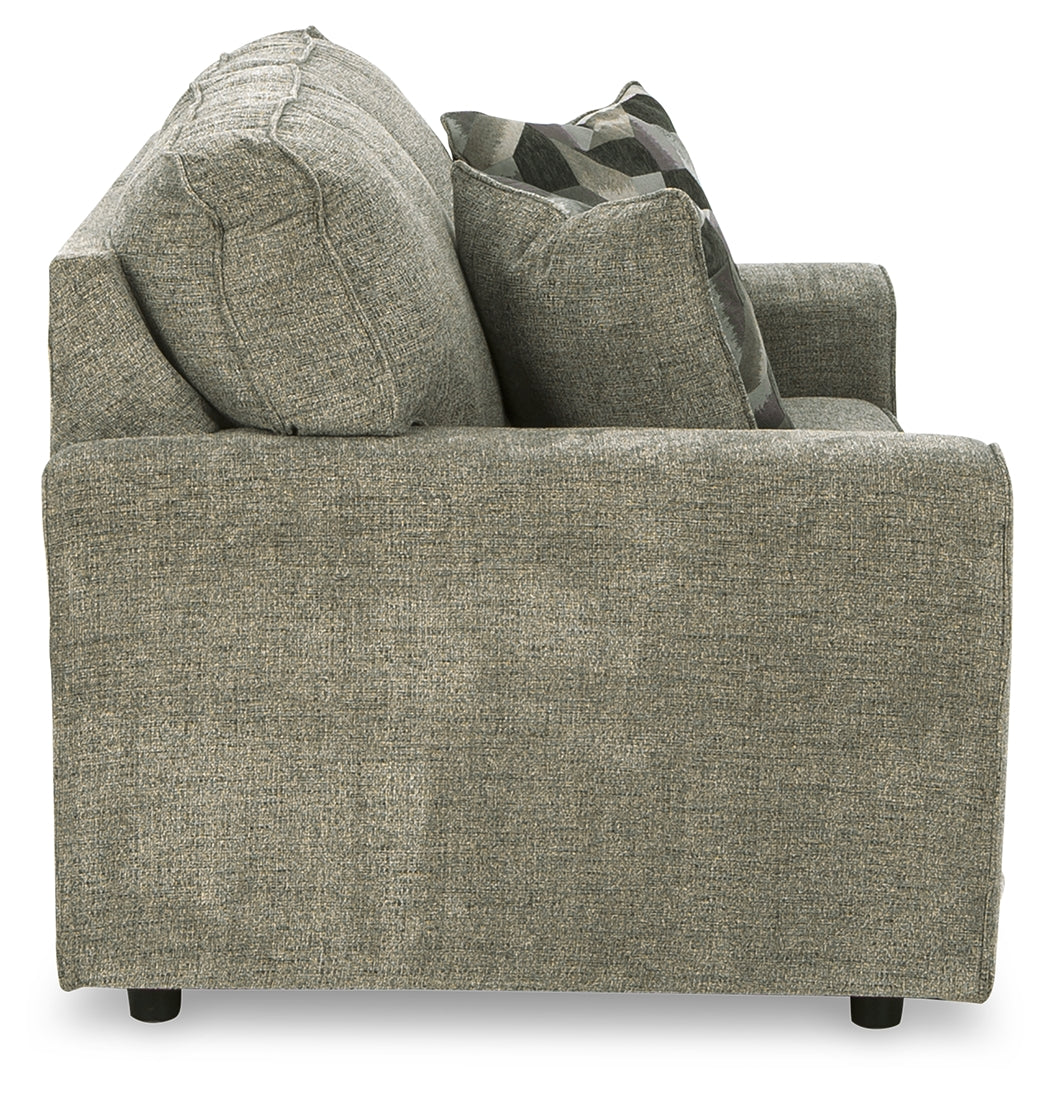 Cascilla Pewter Loveseat