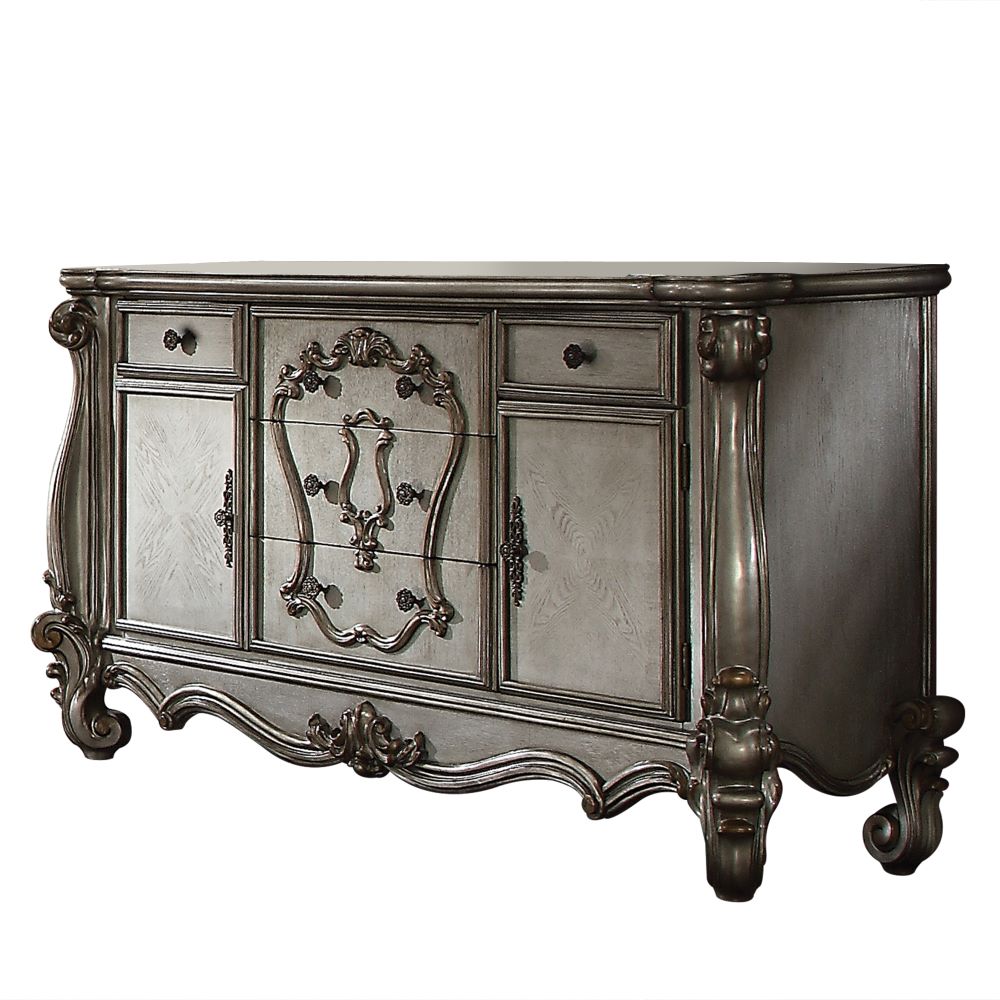 Versailles Antique Platinum Finish Dresser