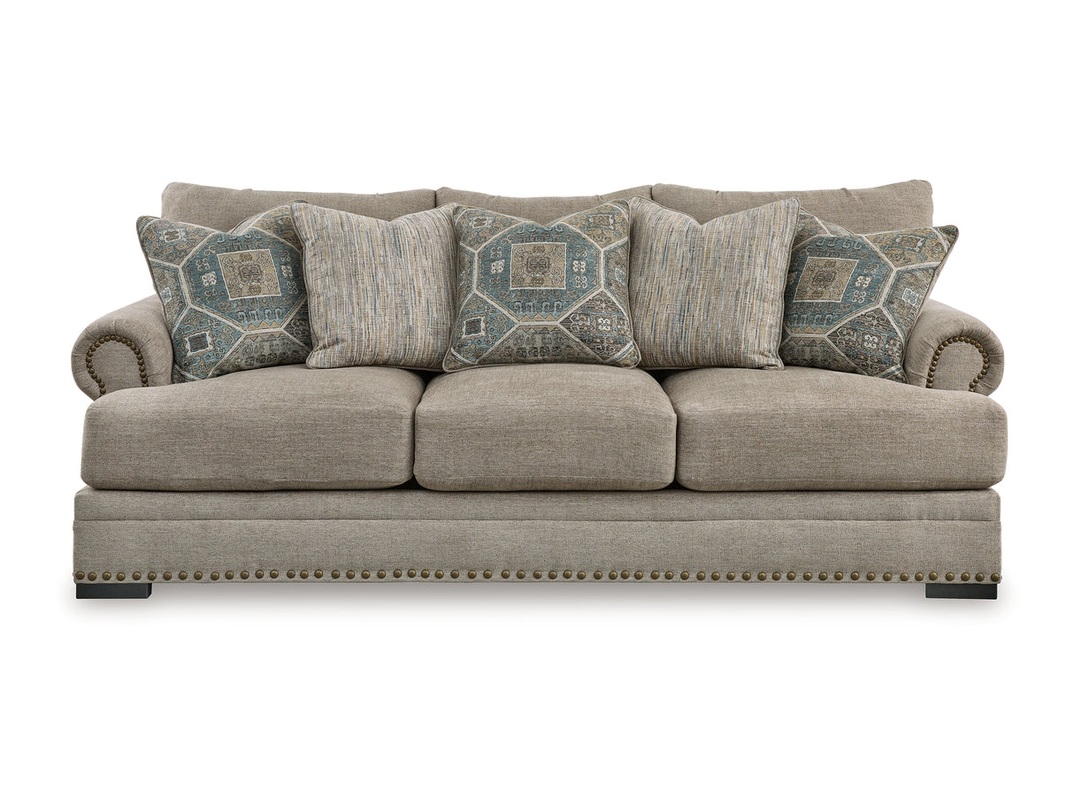 Galemore Quarry Sofa, Loveseat, Oversized Chair And Ottoman