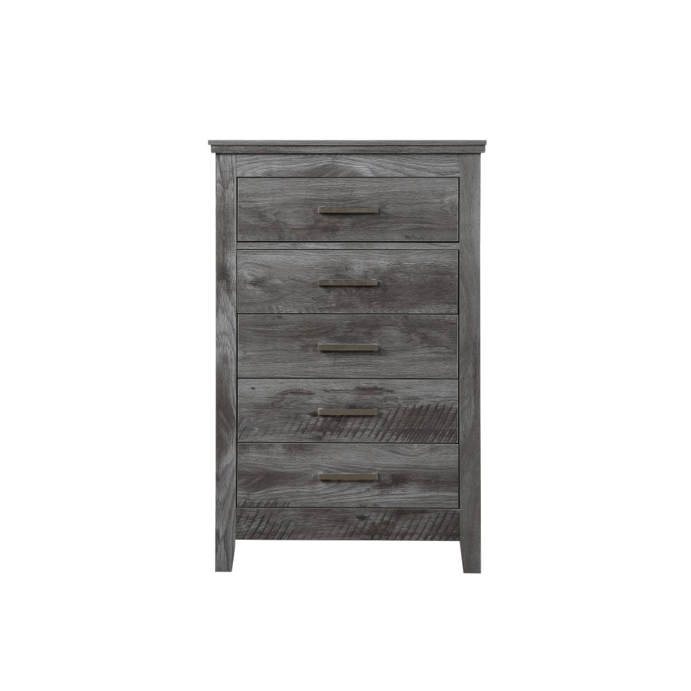 Vidalia Rustic Gray Oak Finish Chest