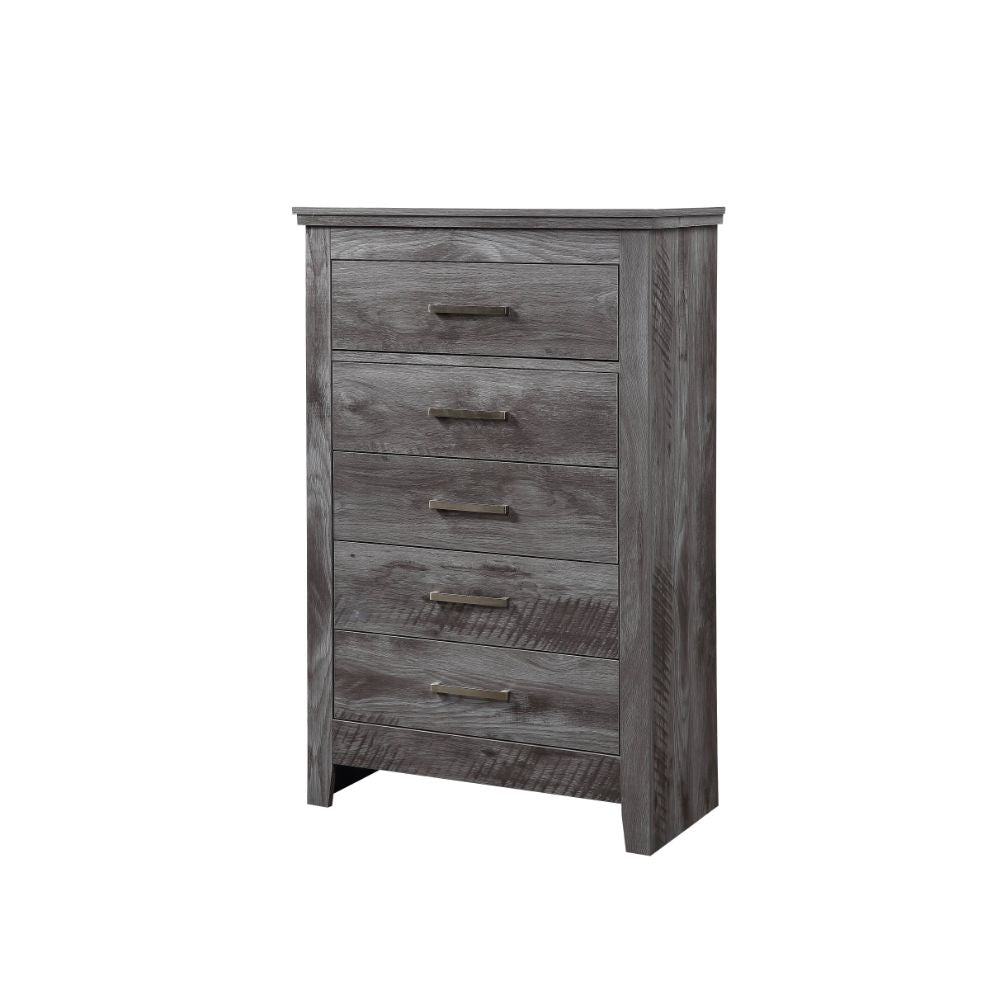 Vidalia Rustic Gray Oak Finish Chest
