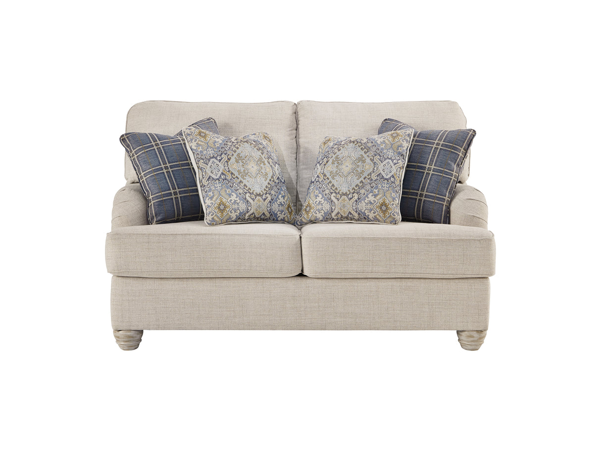 Traemore Linen Sofa And Loveseat