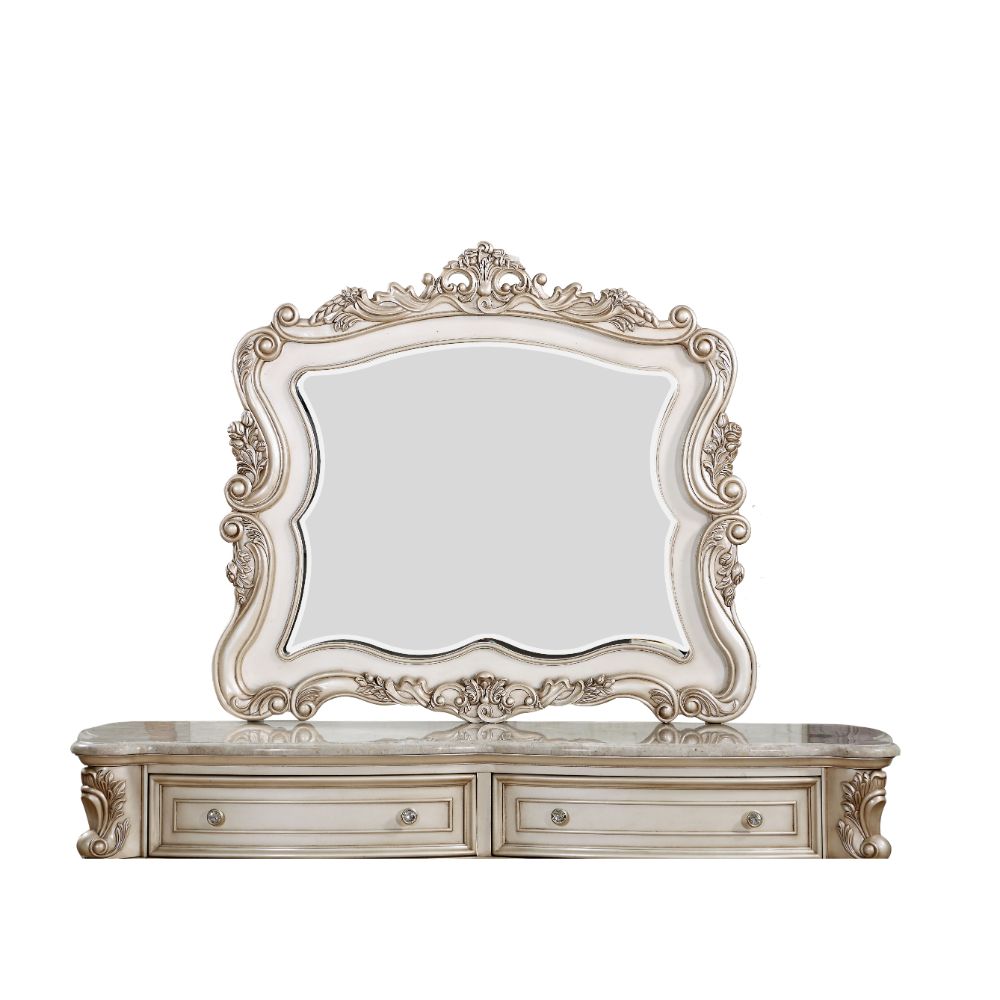 Gorsedd Golden Ivory Finish Mirror