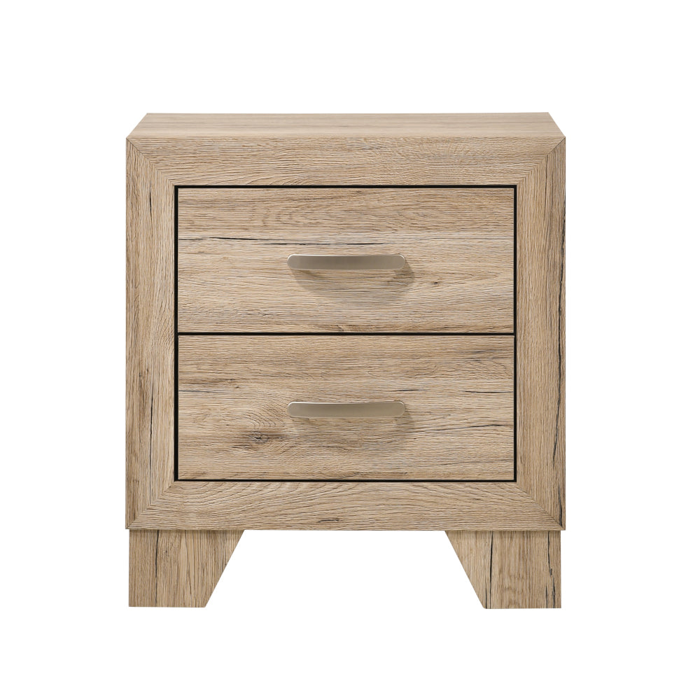 Miquell Natural Finish Nightstand