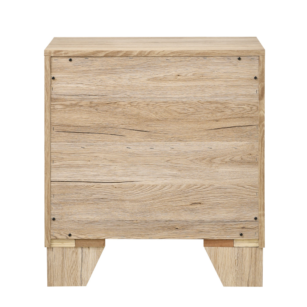 Miquell Natural Finish Nightstand