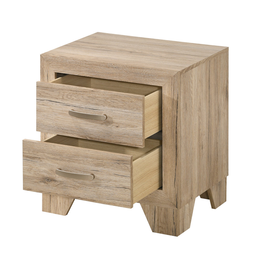 Miquell Natural Finish Nightstand