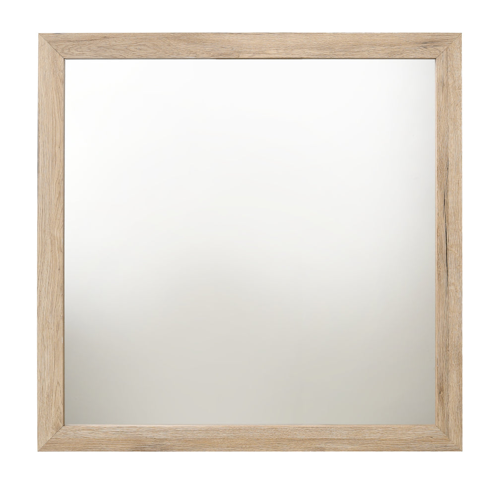 Miquell Natural Finish Mirror
