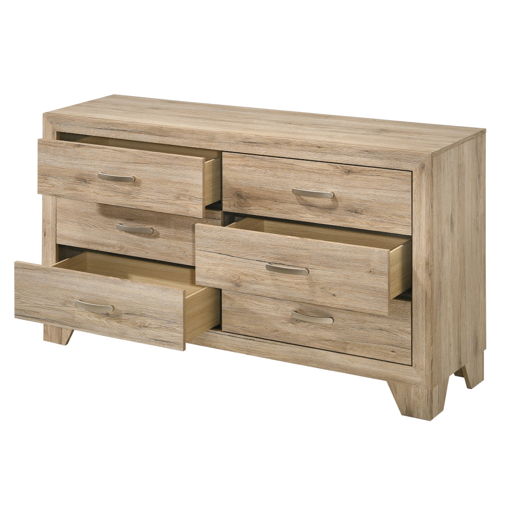 Miquell Natural Finish Dresser