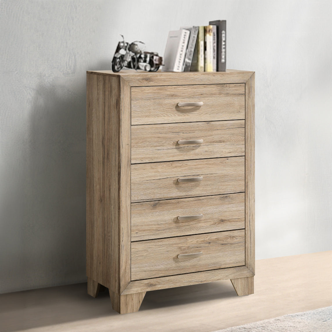 Miquell Natural Finish Chest