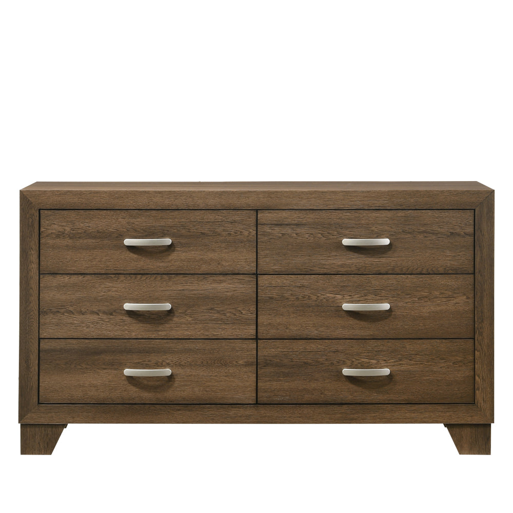 Miquell Oak Finish Dresser