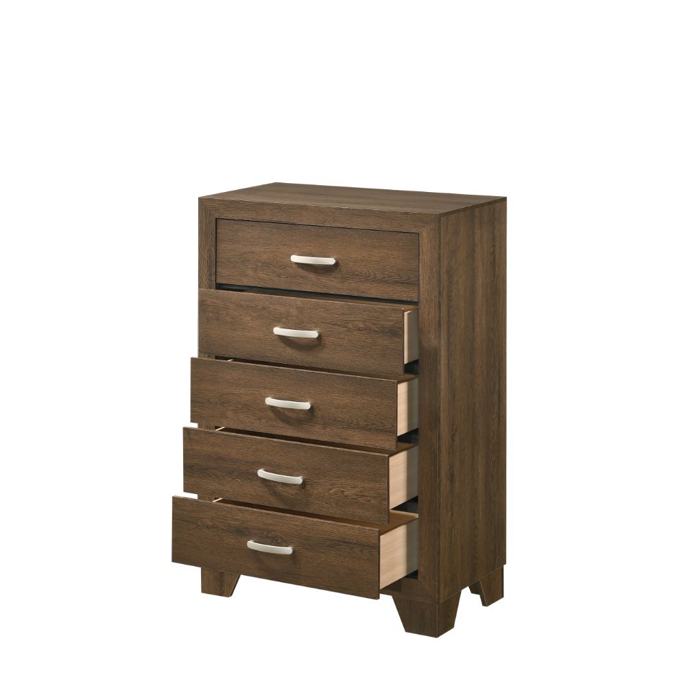 Miquell Oak Finish Chest