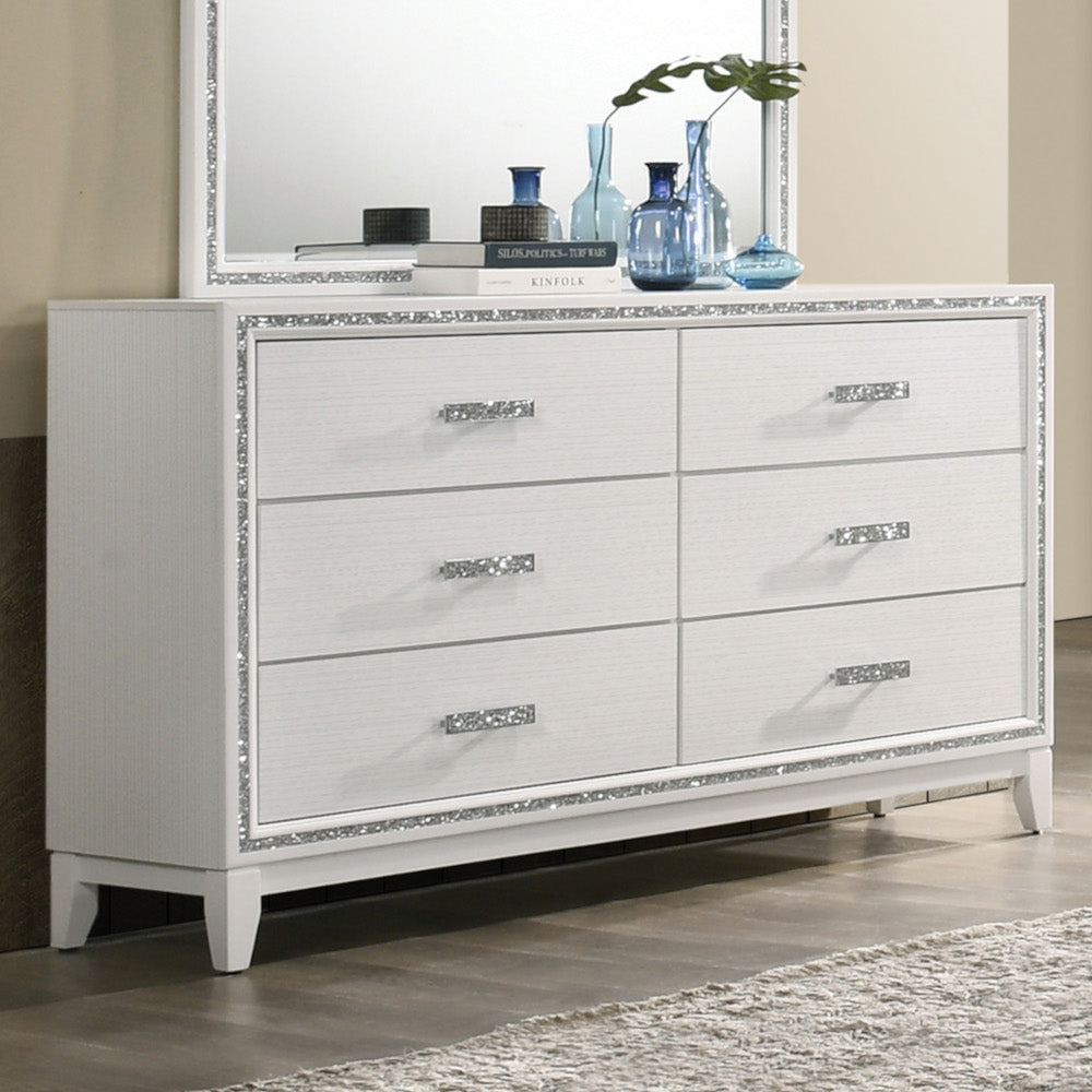 Haiden White Finish Dresser