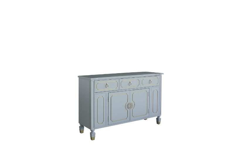House Pearl Gray Finish Marchese Dresser
