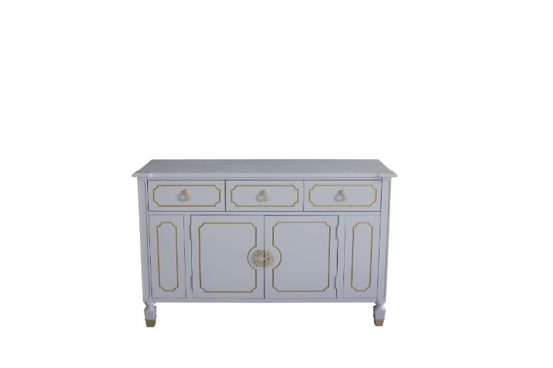 House Pearl Gray Finish Marchese Dresser