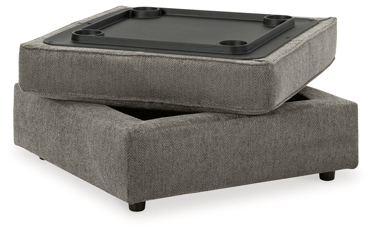 O'Phannon Putty Ottoman With Storage