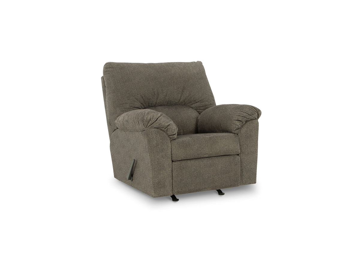 Norlou Flannel Sofa, Loveseat And Recliner