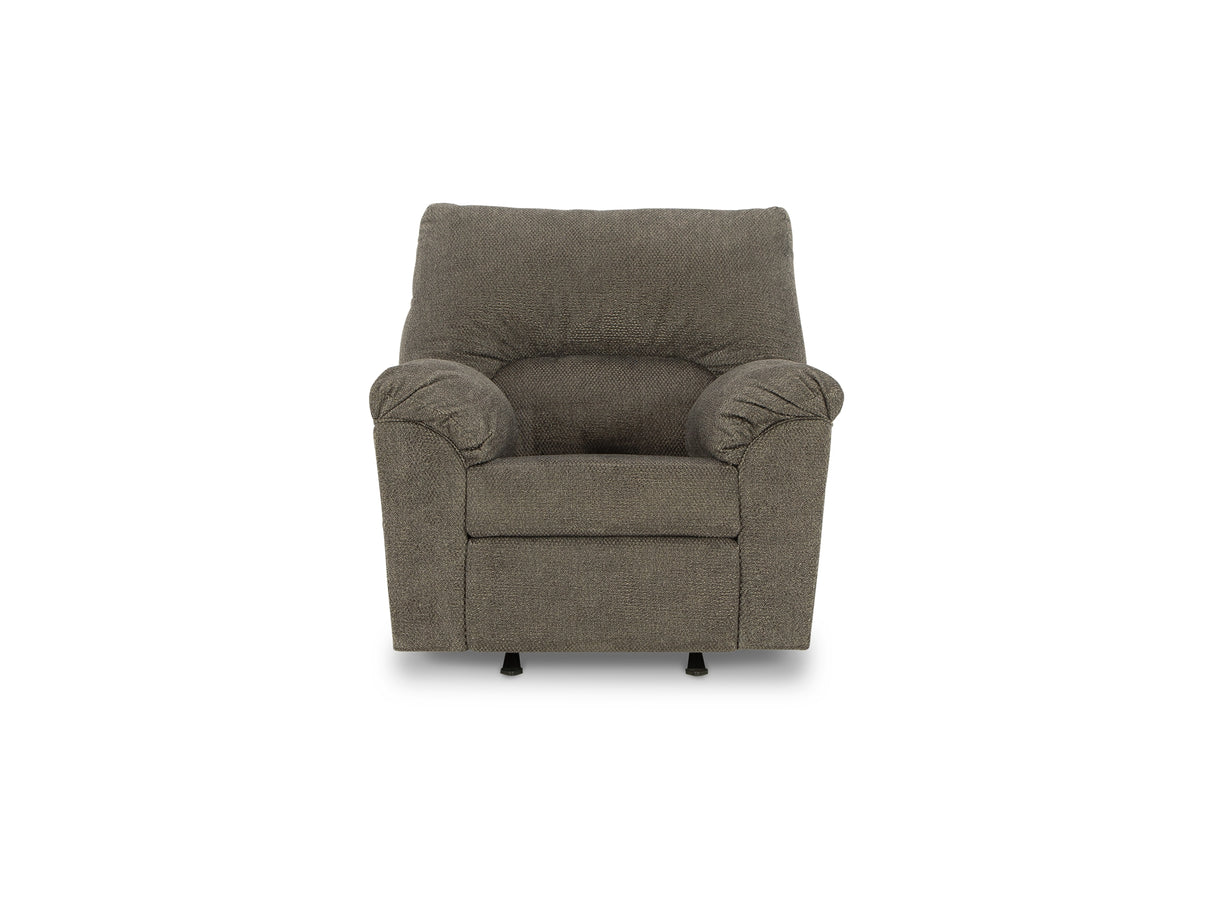 Norlou Flannel Sofa, Loveseat And Recliner