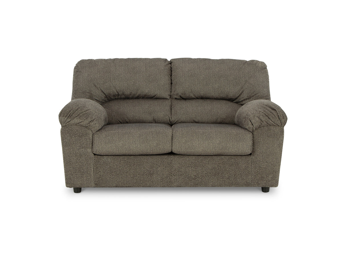 Norlou Flannel Sofa, Loveseat And Recliner