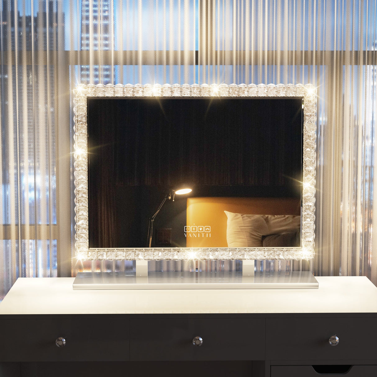 Diamond Vanity Mirror