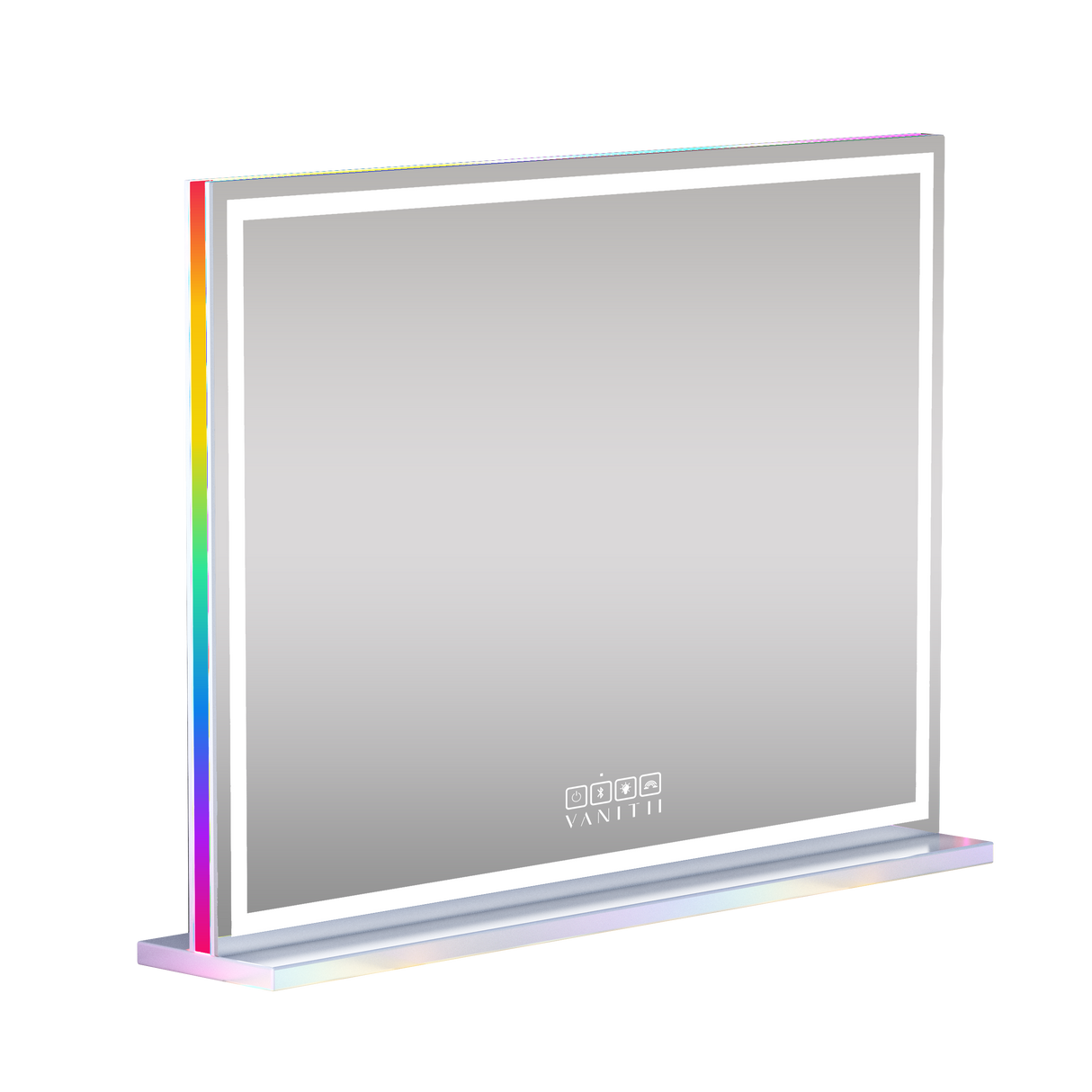 Luxury Hollywood Glow Vanity Mirror with RGB & Bluetooth Speaker