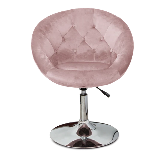 Antoinette Round Tufted Vanity Chair