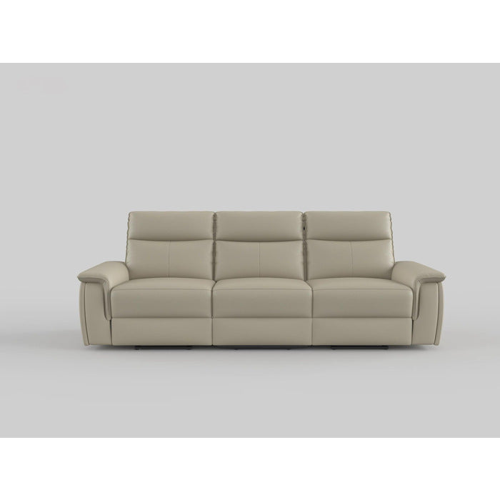 Maroni Power Double Reclining Sofa With Headrests