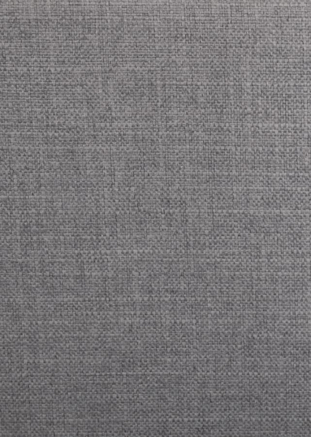 Camille Grey Upholstered Eastern King Panel Bed