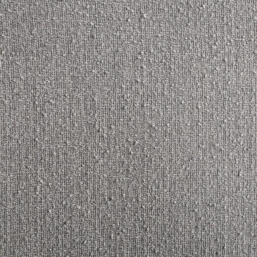 Mosby Grey Upholstered Queen Wingback Bed