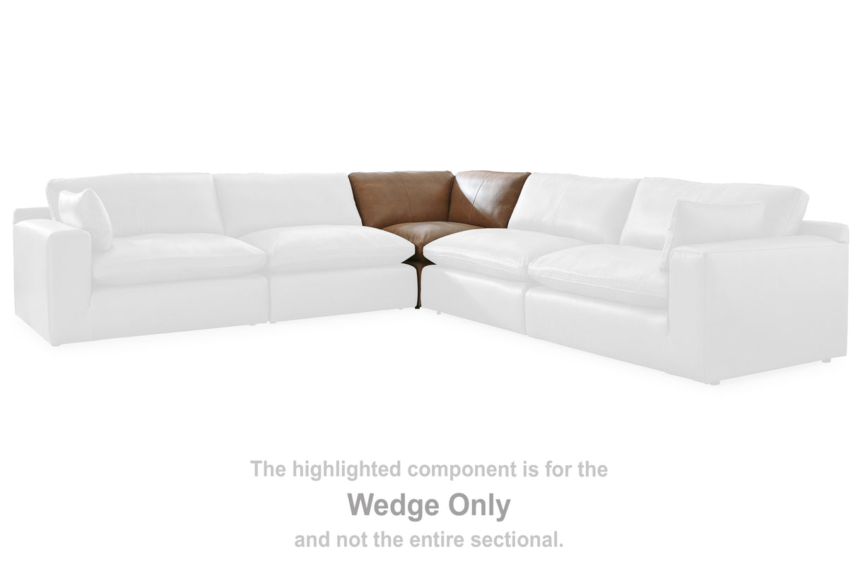 Emilia Caramel Wedge